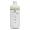 Fles Ecodor EcoClinic 1 liter navulfles, een ongeparfumeerde geurneutralisator voor de gezondheidszorg.


